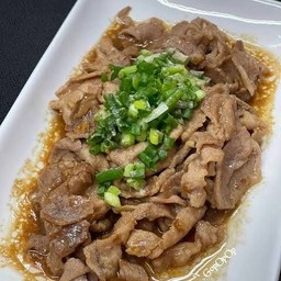 ข้าว-หมูผัดซอส