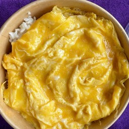 ข้าวไข่ข้น ไข่2ฟอง