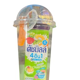 นมเปรี้ยวปั่นปีโป้ (สีเขียว)