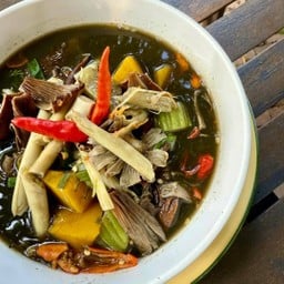 แกงหวายบ้าน ใส่เห็ดกระด้าง