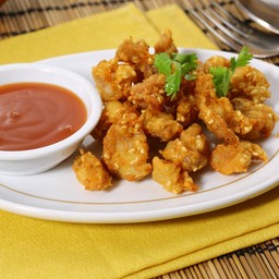 เอ็นข้อไก่ทอดงา