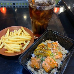 ชุดข้าวหน้าแซลมอนเทอริยากิ