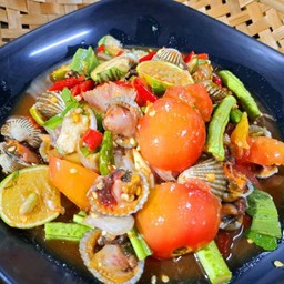 ตำเหลาหอยแครง