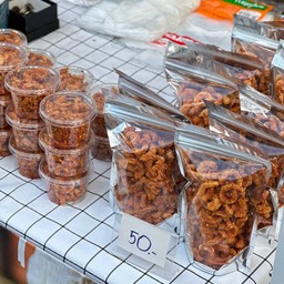 น้ำพริกหมูกระจกถุงเล็ก 90 กรัม