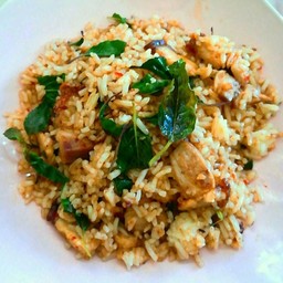 กะเพราข้าวคลุก