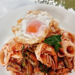 ทะเลผัดพริกเผา