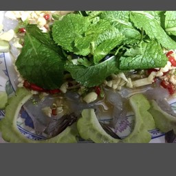 กุ้งแช่น้ำปลา