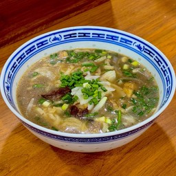 เฝอเนื้อตุ๋น เส้นสดHomemade (เนื้อเสื้อร้องไห้ออสเตรเลีย)