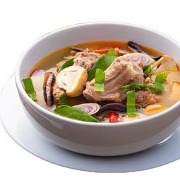 (ต้มแซ่บ)ซี่โครงอ่อนหมู