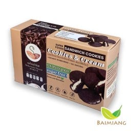 Sprouted seeds Clean sandwiches cookies ดาร์กช็อก