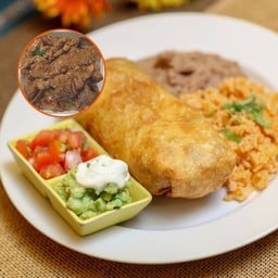 New Zealand Rib Eye Steak Deep-fried Burrito