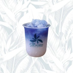 มะพร้าวปั่นไร้นม อัญชัน