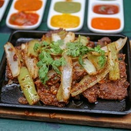 Grilled New Zealand Rib Eye Steak Fajitas
