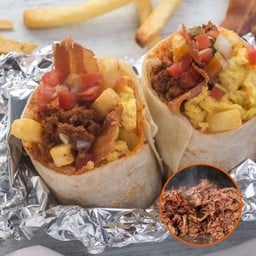 Beef Birria Breakfast Burrito