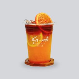 ICED ORANGE THAI TEA