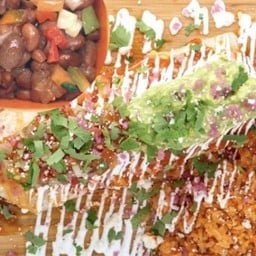 Pinto beans Wet Burrito