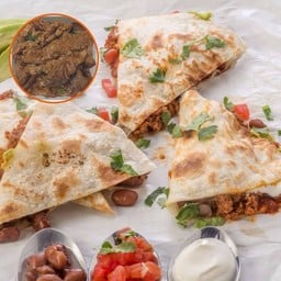 New Zealand Rib Eye Steak Quesadilla