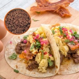 Ground Beef Breakfast Tacos