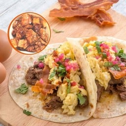 Al Pastor Breakfast Tacos