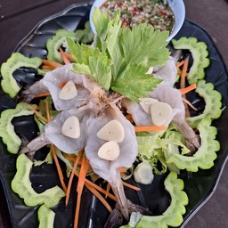 กุ้งแช่น้ำปลา