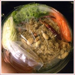 ยำปลาดุกฟู