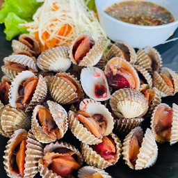 หอยแครงลวก 1 เซ็ต