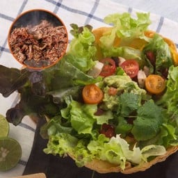 Beef Birria Tostada Salad