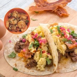 Shrimp Breakfast Tacos
