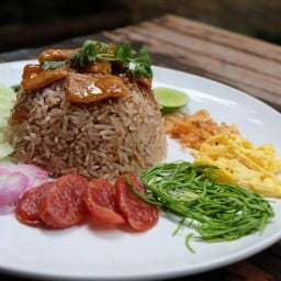 ข้าวคลุกกะปิช้อนเงินสูตรโบราณ หมูหวานไร้มันทรงเครื่อง กะปิกุ้งแท้ ผัดสดจานต่อจาน เอกชัย 30