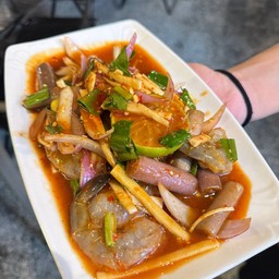 ยำกุ้งสด