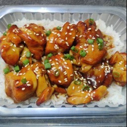 ข้าวราดผัดเทริยากิ