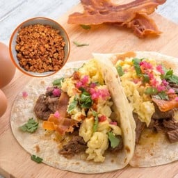 Chorizo Breakfast Tacos