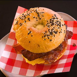 Egg Bacon Cheese BAGELLL
