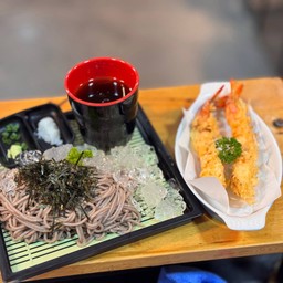 โซบะเย็น+กุ้งเทมปุระ