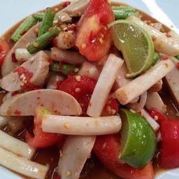 ตำไหลบัวหมูยอ