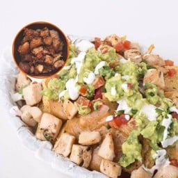 Carnitas Supreme Nachos (Small)