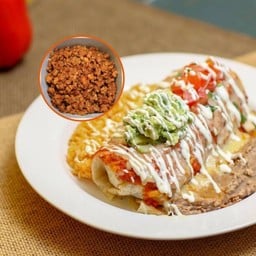 Ground Beef Wet Burrito