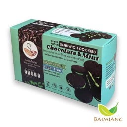 Sprouted seeds Chocolate & Mint sandwich cookies