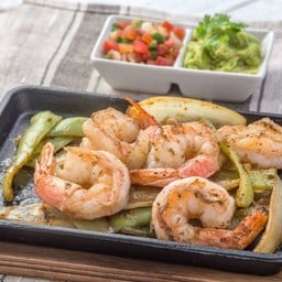 Grilled Prawn Fajitas
