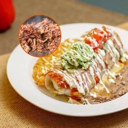 Beef Birria Wet Burrito