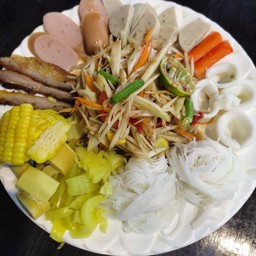 Small Tray Papaya Salad
