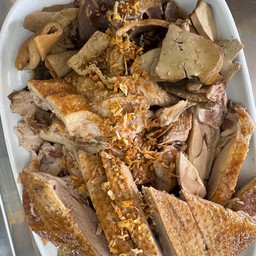 เป็ดพะโล้สับ + เครื่องใน (เล็ก)