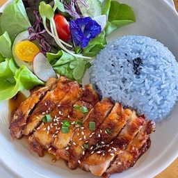 ข้าว หน้าไก่เทอริยากิ