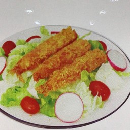 Fried Shrimp Salad