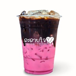 โกโก้นมชมพู เย็น
