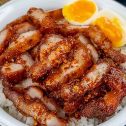 ข้าวหมูทอด