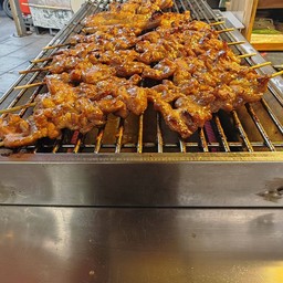 หมูย่างเสียบไม้