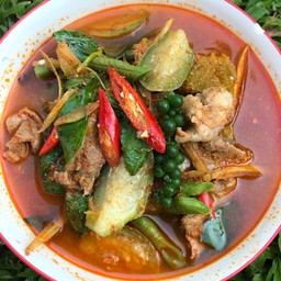 แกงป่า ไก่ ล้วน ไม่มีกระดูก