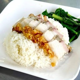 ข้าวหมูกรอบ