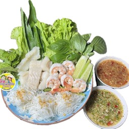 เมี่ยงปลาดอลลี่+กุ้ง